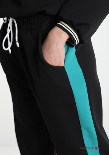 Pantalone sportivo con tasche con fiocco - ph 4