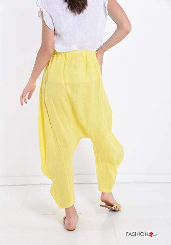 Hose aus Leinen mit Taschen - ph 2
