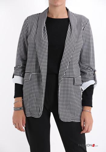 Blazer Fantasia pied de poule - ph 1