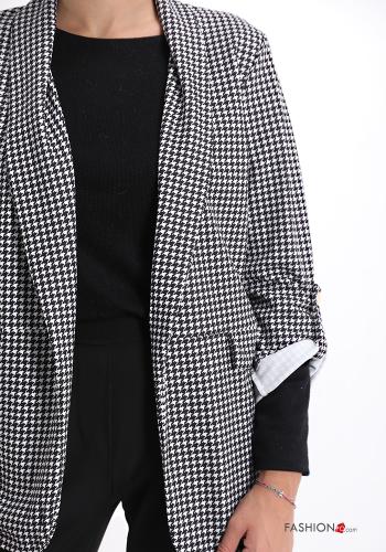Blazer Fantasia pied de poule - ph 4