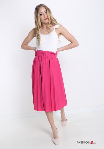 pleated Skirt with belt - ph 5