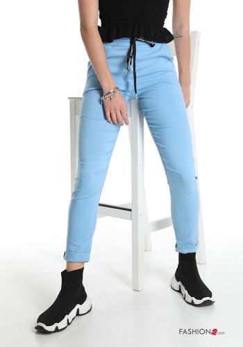 Pantalone sportivo con tasche con fiocco - ph 1
