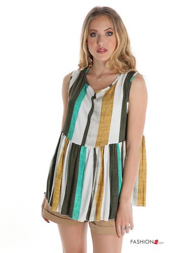 Top Fantasia righe con balze - ph 1