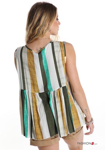 Top Fantasia righe con balze - ph 2