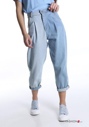 Jeans en Coton avec poches
