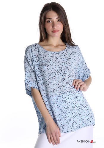 Blumenmuster Bluse - ph 1