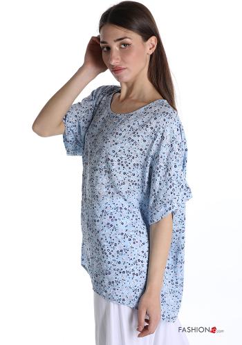 Blumenmuster Bluse - ph 3