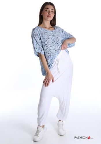 Blumenmuster Bluse - ph 5
