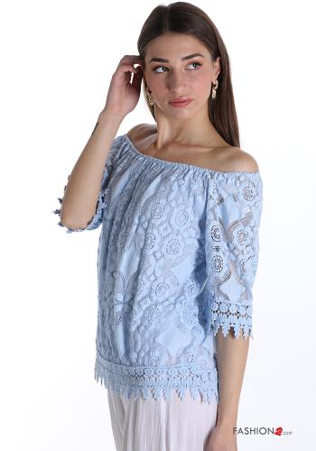 Blouse détail dentelle - ph 3