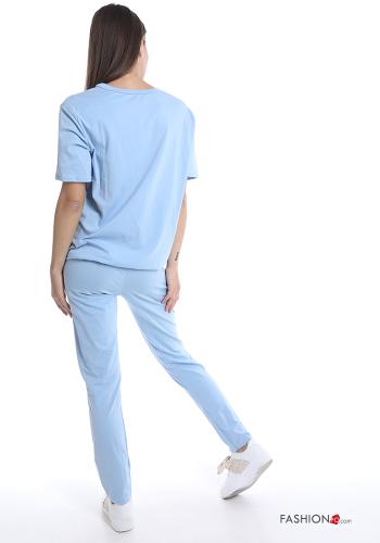 Tuta sportiva in Cotone con tasche con fiocco - ph 2