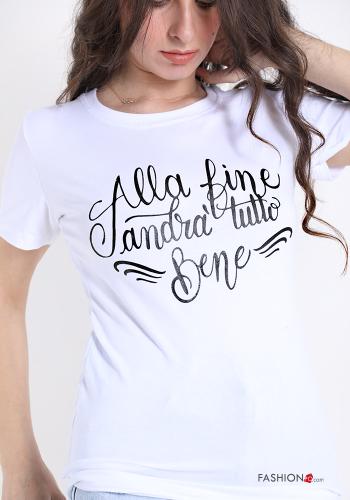 Patterned Cotton T-shirt - ph 4