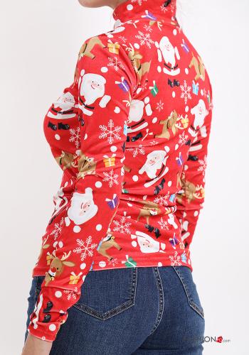 Christmas Rollneck Long sleeved top - ph 2