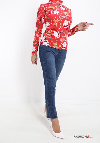 Christmas Rollneck Long sleeved top - ph 5