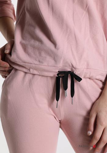 Tuta sportiva in Cotone con tasche con fiocco - ph 4