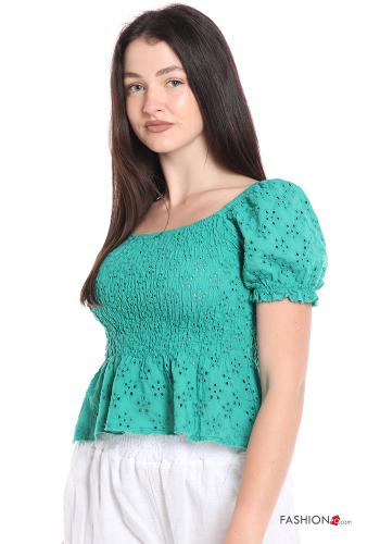 Embroidered Cotton Top - ph 1