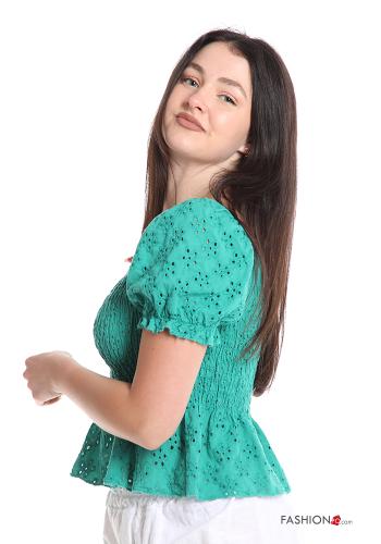 Embroidered Cotton Top - ph 3