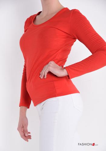 Camisola de mangas compridas Estilo Casual - ph 3