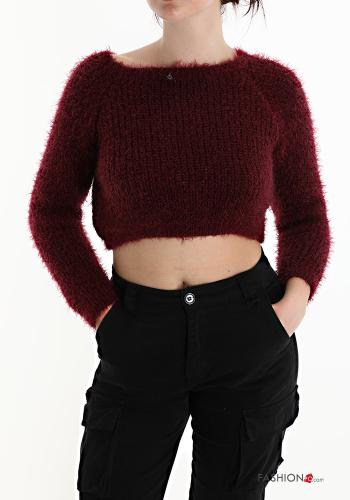 Lässiges Strickpullover