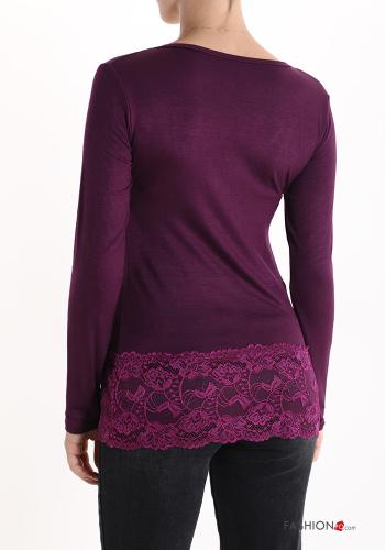 Blouse détail dentelle - ph 2