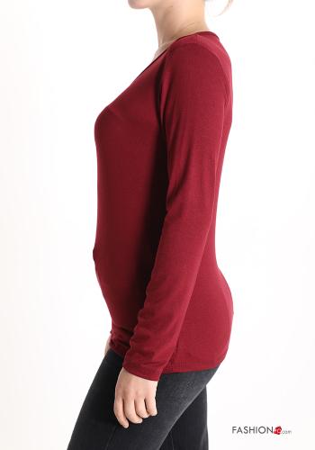 Camisola de mangas compridas Estilo Casual - ph 3