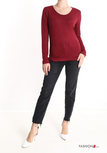 Camisola de mangas compridas Estilo Casual - ph 5