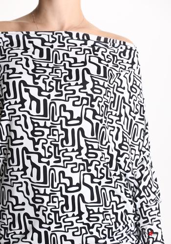 Geometric pattern Long sleeved top - ph 4