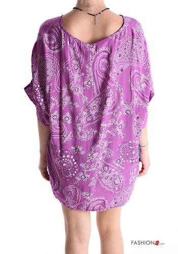 Blouse manches courtes Imprimé paisley - ph 2