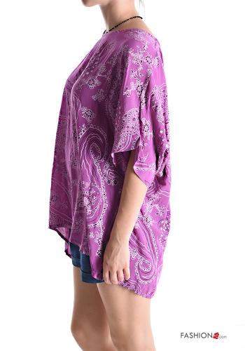 Blouse manches courtes Imprimé paisley - ph 3