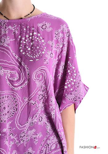 Blouse manches courtes Imprimé paisley - ph 4