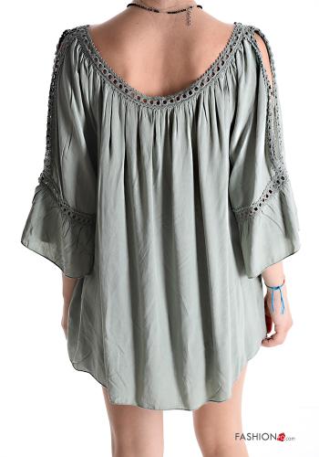 Blusa maniche a tre quarti - ph 2