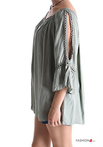 Blusa maniche a tre quarti - ph 3