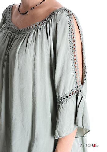 Blusa maniche a tre quarti - ph 4