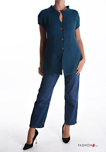 short sleeve Cardigan with buttons - ph 5