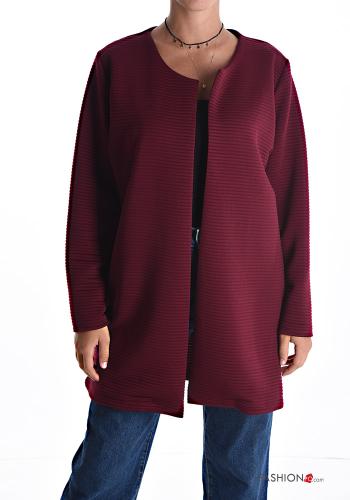 Abrigo largo sin forro