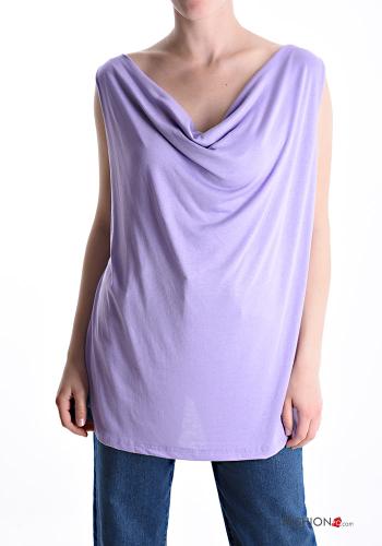 Top senza maniche lungo