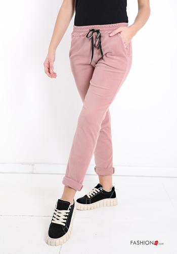 Pantalones deportivos con lazo