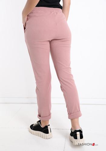 Pantalone sportivo con fiocco - ph 2
