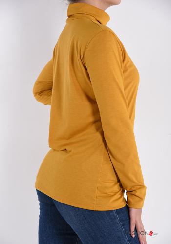Camisola de mangas compridas com gola subida - ph 2