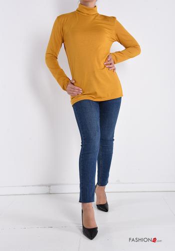 Camisola de mangas compridas com gola subida - ph 5