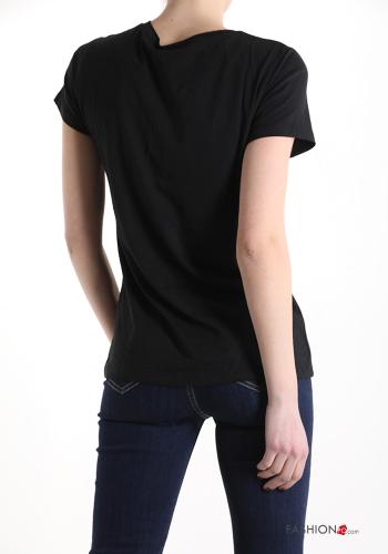 T-shirt in Cotone Fantasia stampata - ph 2