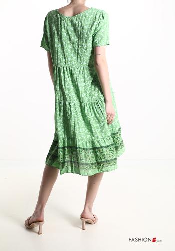 Floral Dress with flounces - ph 2