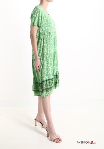 Floral Dress with flounces - ph 3
