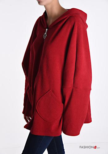 Felpa con zip con cappuccio - ph 3