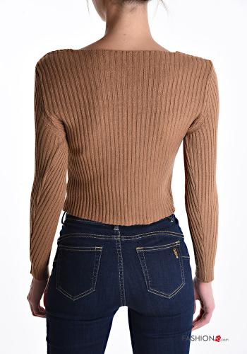 Sweater with v-neck - ph 2