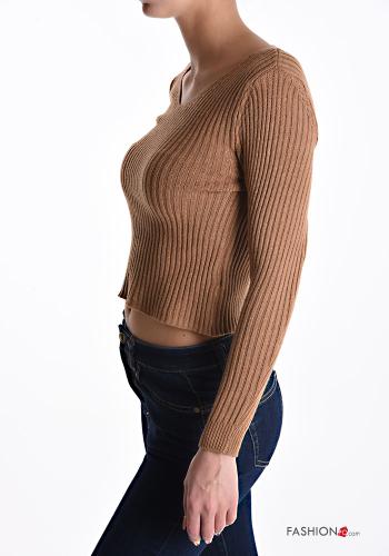 Sweater with v-neck - ph 3