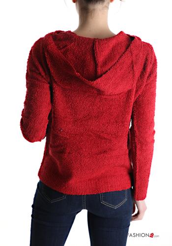 Maglione con tasche con cappuccio - ph 2