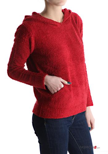 Maglione con tasche con cappuccio - ph 3