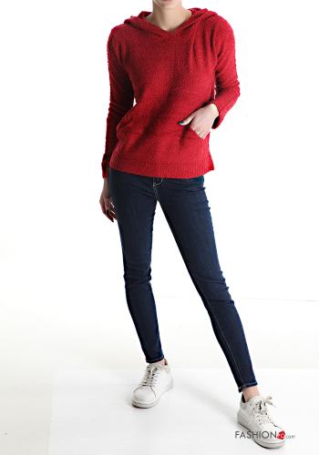 Maglione con tasche con cappuccio - ph 5