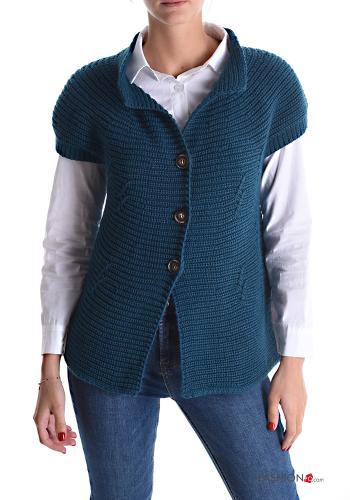 short sleeve Cardigan with buttons