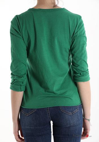 Maglietta a manica lunga in Cotone - ph 2